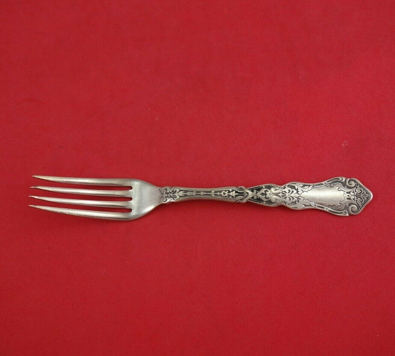 Alhambra by Rogers and Hamilton Plate Silverplate Junior Fork 6" Vintage