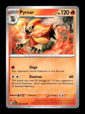 pyroar pokemon card Pyroar (Poke Ball Pattern) 16