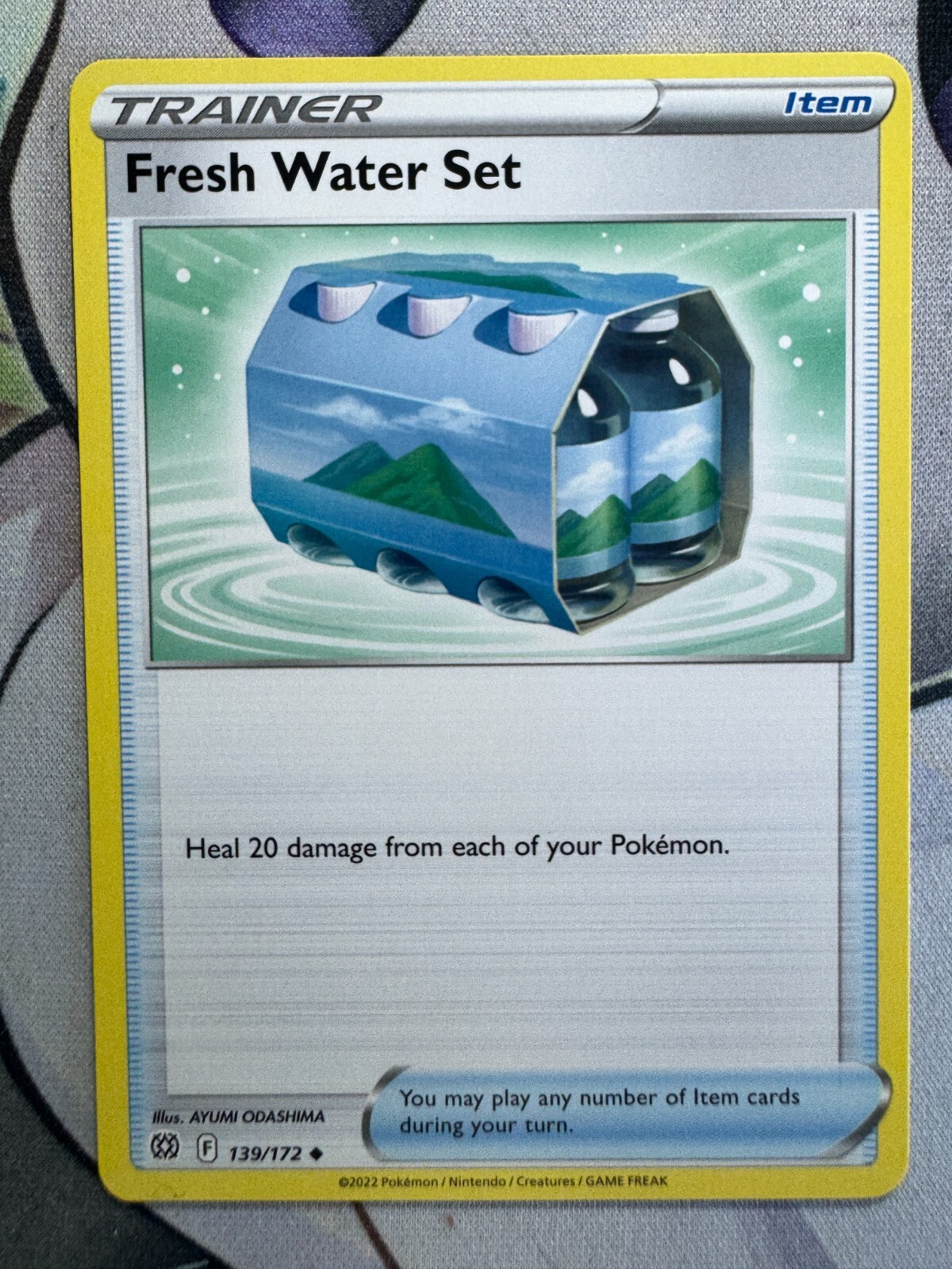 Fresh Water Non Holo English Pokemon TCG Card BKAA143