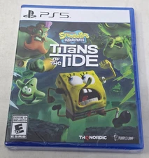 PS5 Spongebob Squarepants Titans Of The Tide *NEW*F/S*