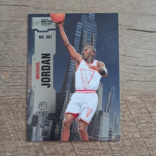 Upper Deck 2022 SkyBox Metal Universe Champions Michael Jordan #001 Insert Bulls