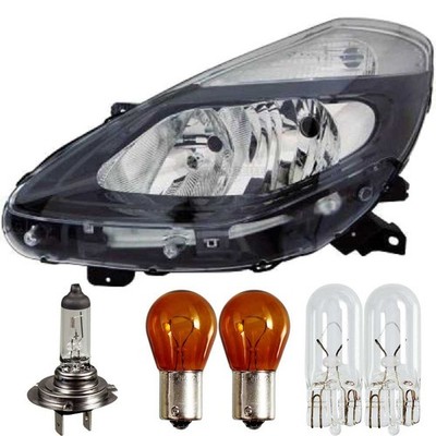 Scheinwerfer links für Renault Clio III 3 R 09->> Valeo schwarz 1373637