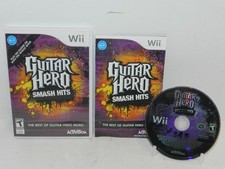 Guitar Hero Smash Hits Nintendo Wii Game Complete CIB Tested Warranty
