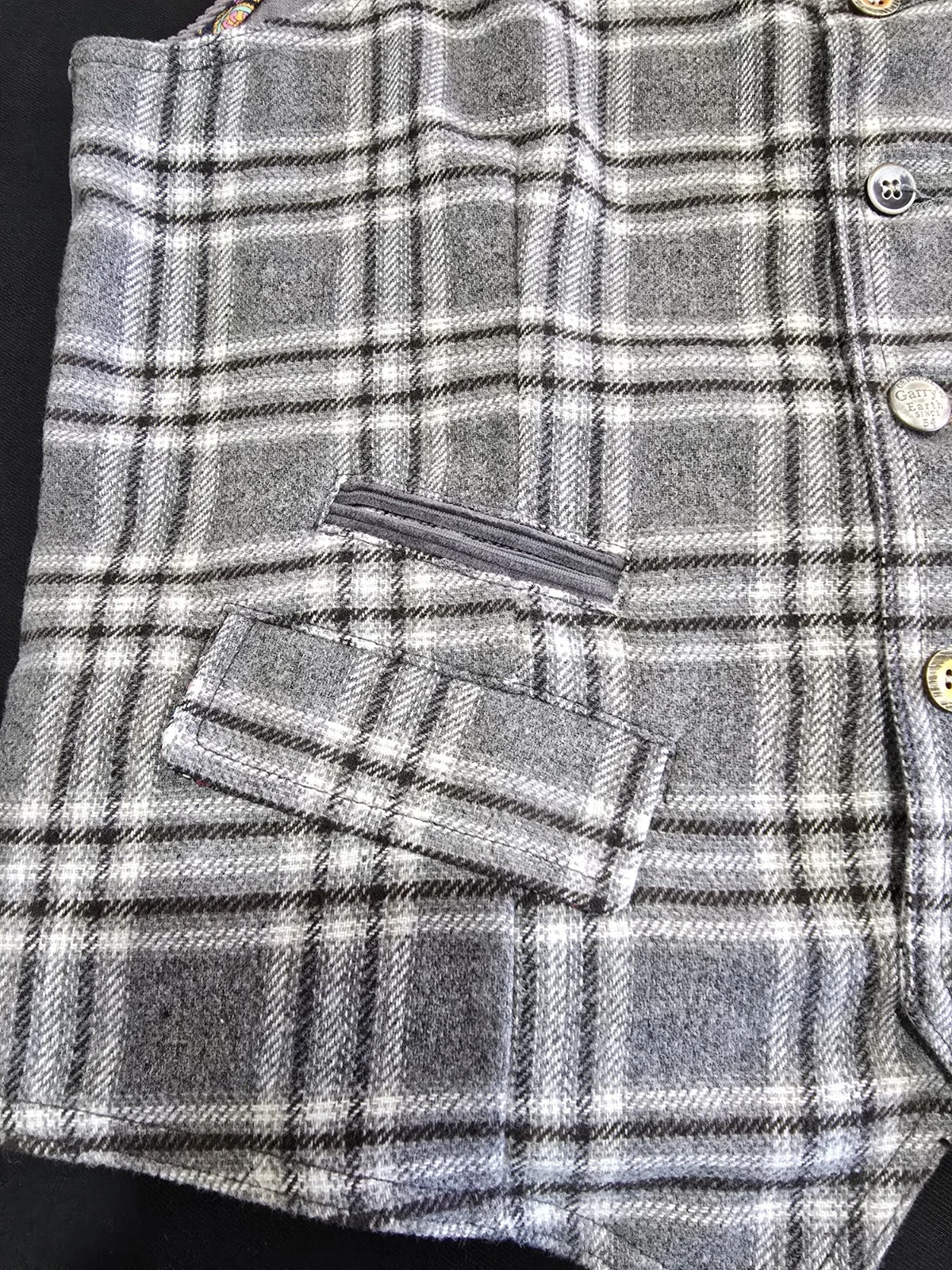 Garry's Earth Vest Handcrafted Made In Italy Size M Cod.15 - product detail image 3