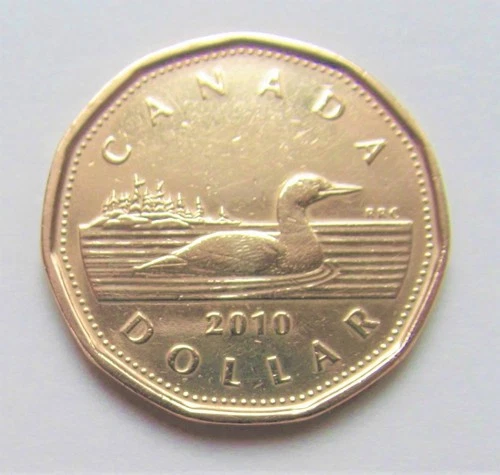2010 Canada 1 Dollar Loonie - combined shipping