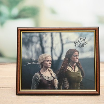 Autograph 20x25 Anna Shaffer ''The Witcher'' - NO FRAME - Original Autograph