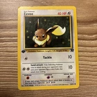 Pokémon TCG Eevee Card 55/82 1st Edition
