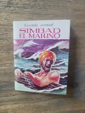 Leyenda Oriental Simbad El Marino- Simbad The Sailor In Spanish MINI BOOK-Spain 