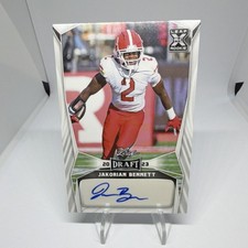 Leaf 2023 Draft Jakorian Bennett Rookie Auto Green Maryland Terrapins #BA-JB2