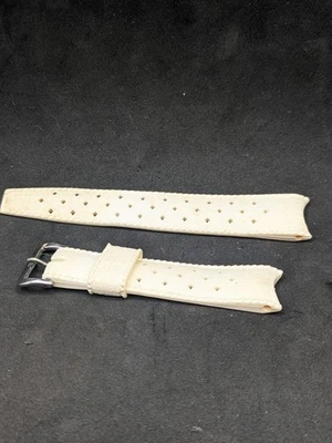 Bracelet Tropic 19mm Blanc Vintage - Photo 1/4