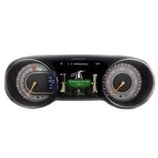 US Speedo Charcoal Wrangler JL/JT Gauge Face for Clusters 2018-2024