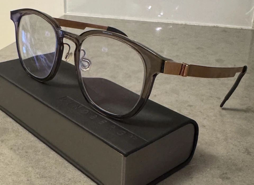 Gafas Lindberg Acetanio Marrón/Bronce 1051-49 Foto 3 de 4