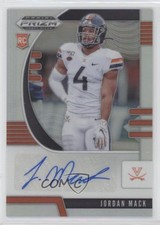 2020 Panini Prizm Draft Picks Rookies Silver Jordan Mack #180 Auto 0w8