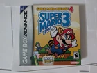 Super Mario Advance 4: Super Mario Bros 3 Nintendo Game Boy Advance 2003 GBA CIB