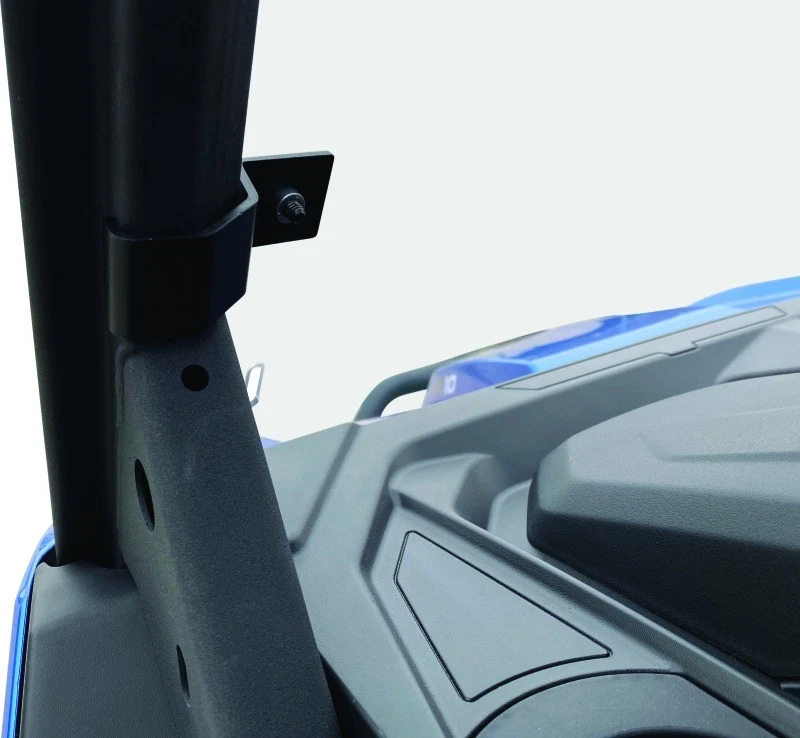 QuB. Parabrisas plegable transparente para 16-22 Can-Am Defender HD10 375784 Foto 3 de 4