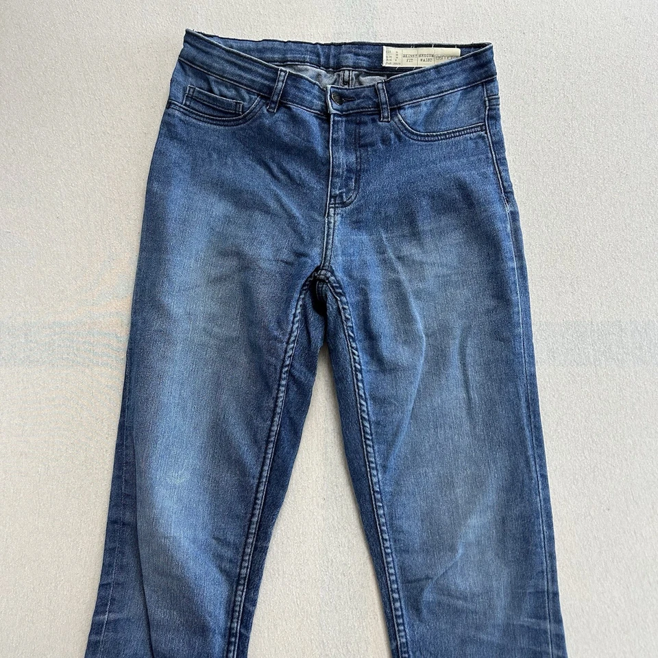 Esmara Damen Jeans Größe 36 Skinny Fit Blau Maße auf den Fotos - Bild 1 von 4