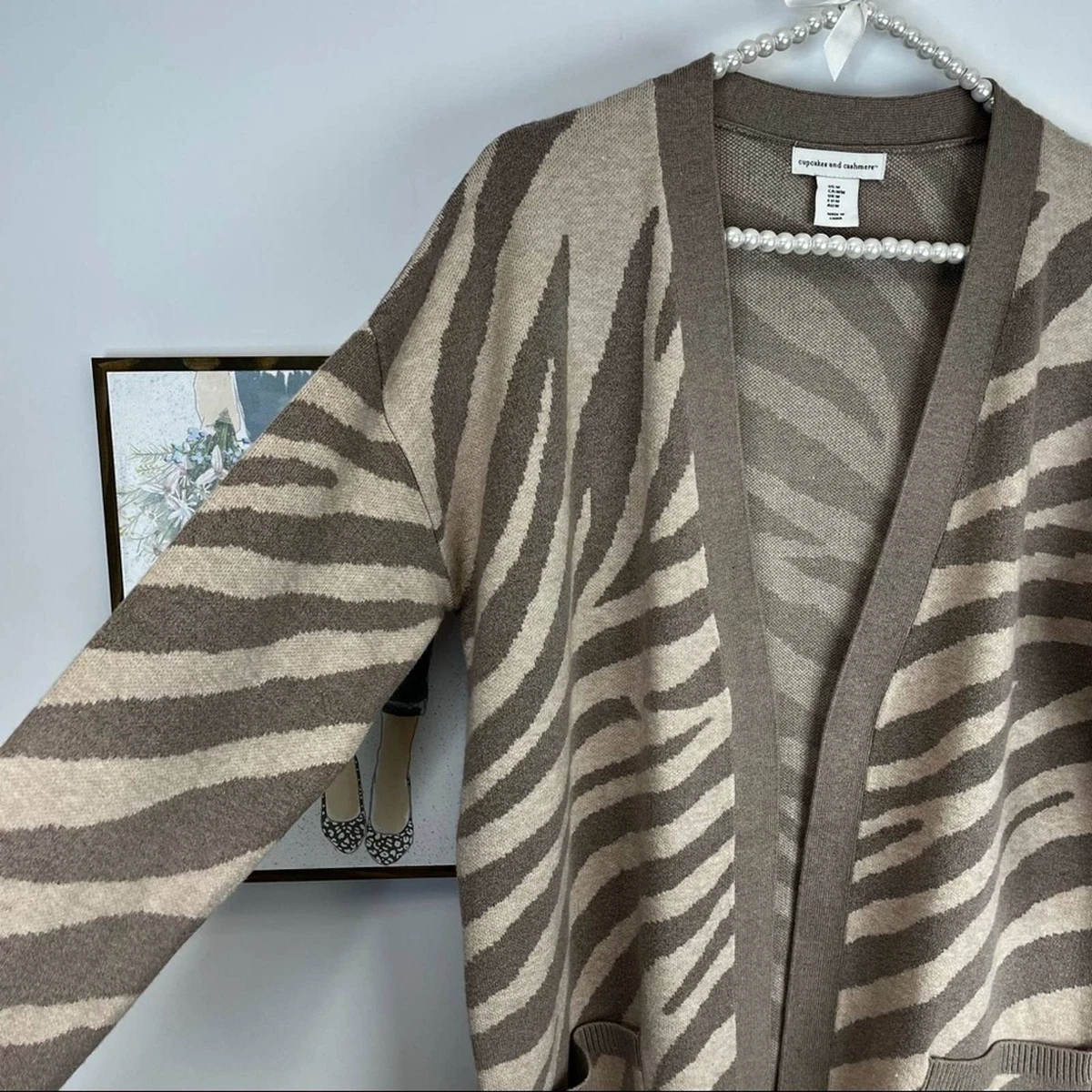 Cupcakes and cashmere tiger cardigan sale