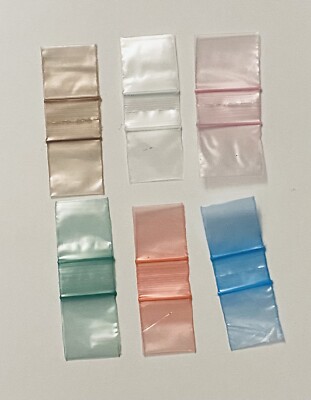 1000 Ziplock Mini Plastic Bags 1