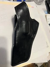 Police 7611 dutyman s&w k-l frame Plain Leather holster Left side