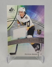 2020-21 UD SP Game Used Peyton Krebs Authentic Rookies Jersey #190