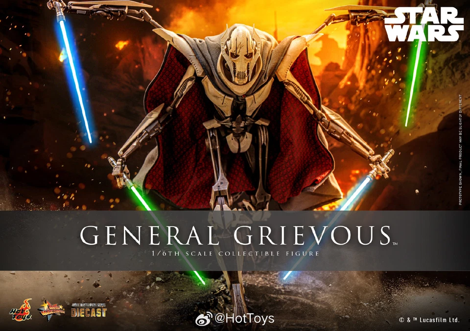 Hot Toys MMS760D67 Star Wars: Revenge of the Sith General Grievous Standard Ver. - Image 4 of 4