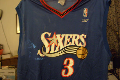 Reebok Allen Iverson Philadelphia 76ers Jersey | eBay