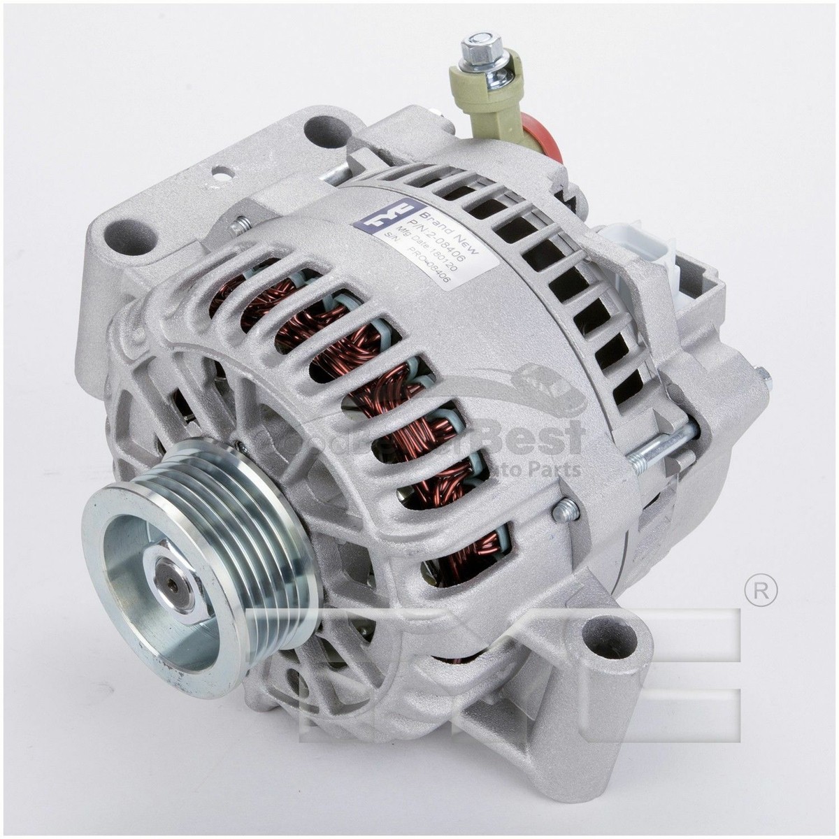 One New TYC Alternator 208406 6S4Z10346CCRM for Ford | eBay One New TYC Alternator 208406 6S4Z10346CCRM for Ford | eBay
