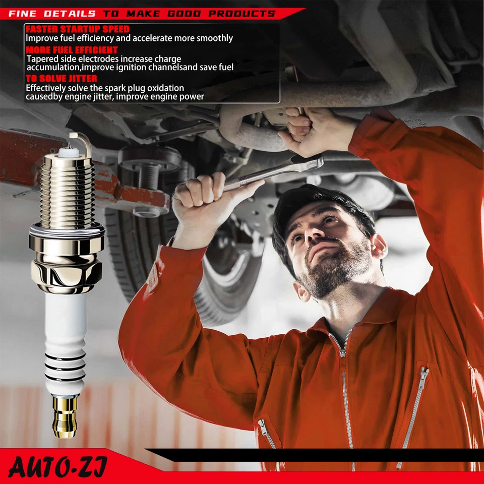 8X Ignition Coil +8X Spark Plug OEM for Mercedes-Benz SL550 S550 G550 E550 UF535 - Image 4 of 4