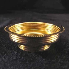 ADAPTER use #2 Burner in #1 lamp collar /electric or kerosene oil antique lamp