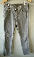 Mother Denim The Mid Rise Dazzler The Vamp  Gray Grey Jeans Women’s Size 29