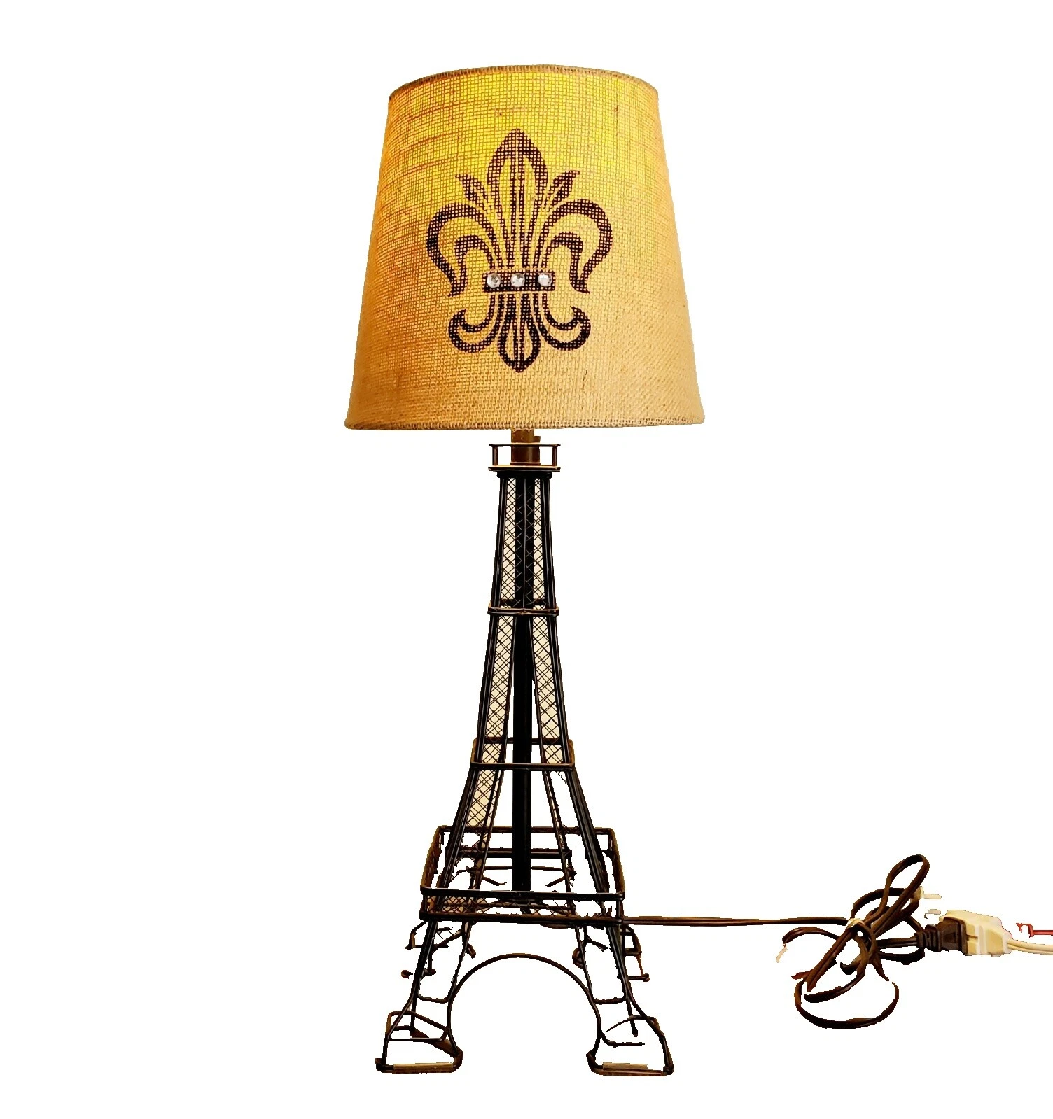 French Country Wrought Iron Lamps