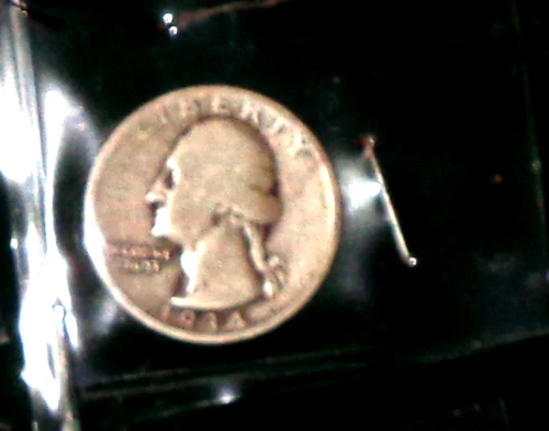 1937-D SILVER WASHINGTON HEAD QUARTER - GRADES - "VERY FINE"