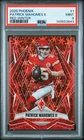 2025 PANINI PHOENIX RED WINTER #1 PATRICK MAHOMES II 17/399 PSA 9