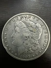 1903 Morgan Dollar $1 Circulated Silver Coin Uncertified