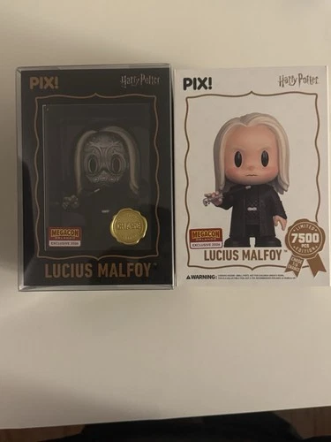 Thrilljoy Pix! Harry Potter Lucius Malfoy MegaCon  2026 Con Sticker Chase +case