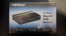 TRENDnet TPE-TG50g 5-Port Gigabit PoE+ Switch - NEW