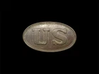 US Civil War Union Cartridge Box Plate Original