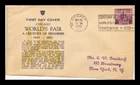 DR JIM STAMPS US COVER CENTURY OF PROGRESS CHICAGO WORLDS FAIR FDC SCOTT 729