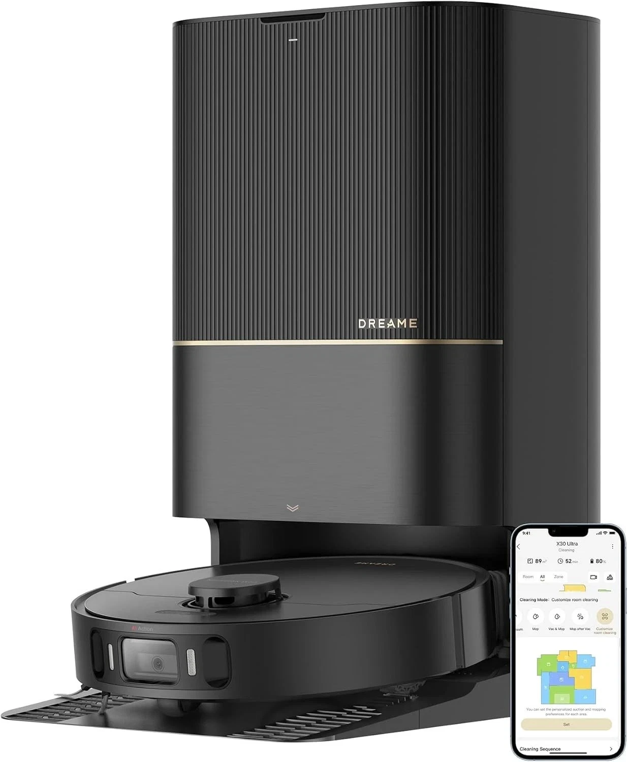 Dreame X30 Ultra Robot Vacuum & Mop - 8300Pa - 140°F Hot Water Self-Clean - Test
Opens in a new wind