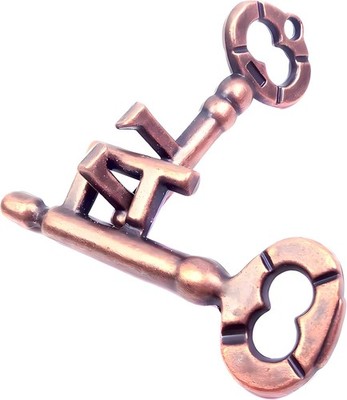 Traditional Metal Brain Teaser   Classic Puzzle Toy for Logic & Skill