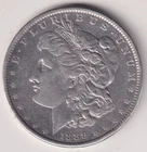 1889 P MORGAN SILVER DOLLAR 90 SILVER $1 PHILADELPHIA UNITED STATES MINT COIN