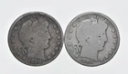 1892-1915 Lot 2 1900 1905-O Barber 90% Half Dollars - Coin Collection *976
