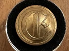 Civil War Confederate Engineer Coat Button, British Import, Dowler, Reproduction