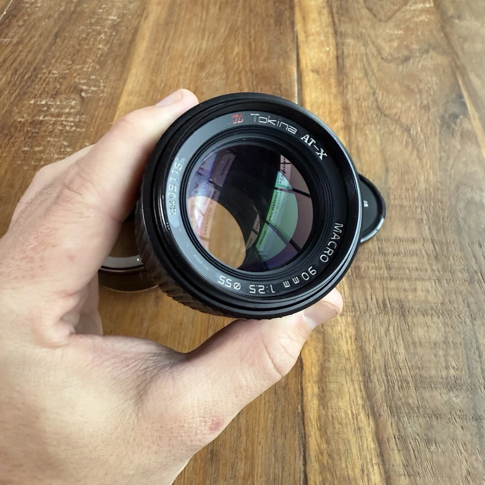 Tokina AT-X Macro 90mm f/2.5 f 2.5 Lens “Bokina” OM Mount + Sony E Adapter - Image 2 of 4