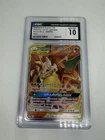 2019 Pokemon Japanese Sun/Moon Remix Bout 008 Charizard & Braixen GX GEM MINT 10