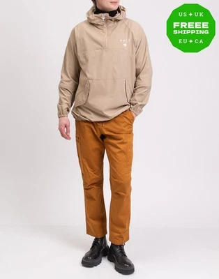RRP€585 WHIZ LIMITED Techno Fabric Jacket Size M Beige Hooded - Image 1 of 4