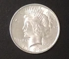 1923 Peace Silver Dollar Coin (Brilliant Uncirculated)