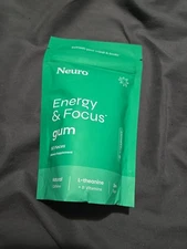 NeuroGum Energy Caffeine 90 Pieces L-theanine + Spearmint Flavor