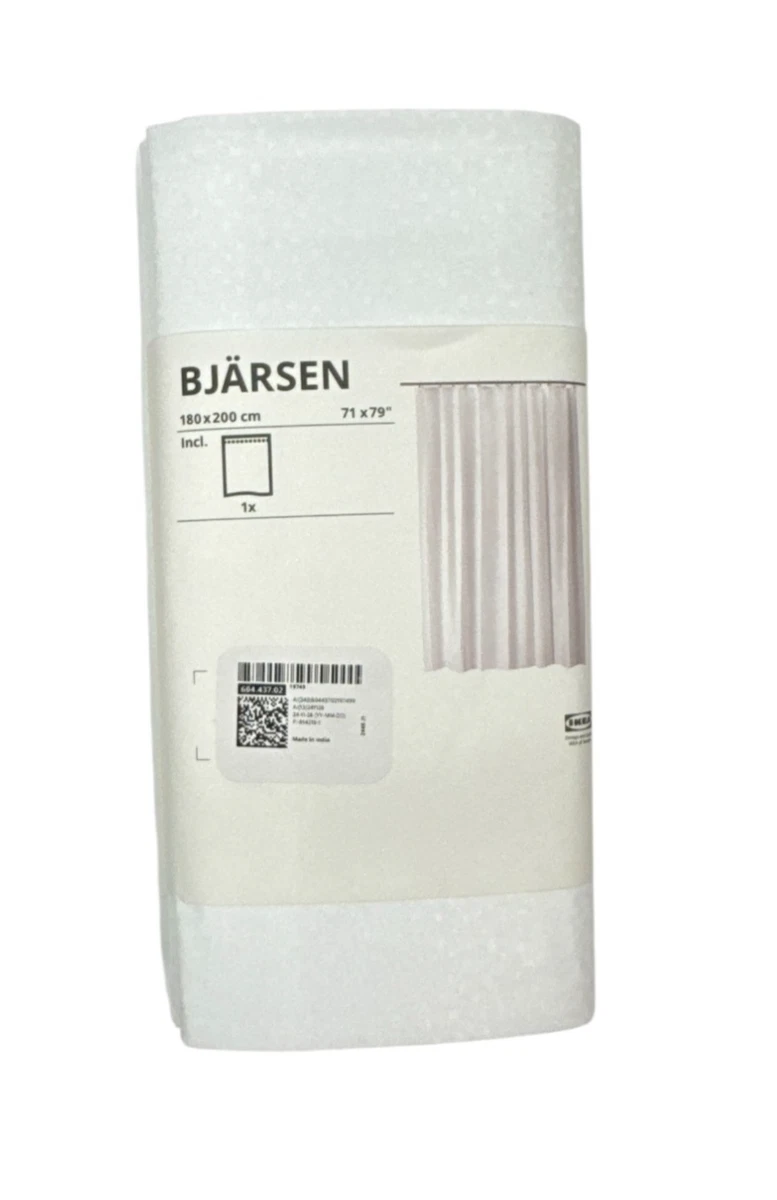 STRANDLUMMER shower curtain, multicolour, 180x180 cm - UK