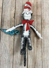 Vintage Cat in the Hat Plush Doll Dr. Seuss Random House 1994